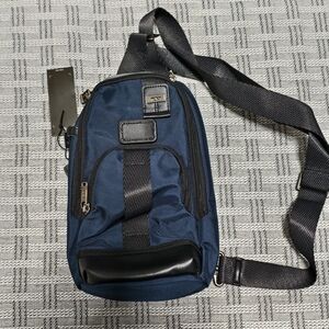Tumi Alpha Bravo Anti-Theft Chest Sling Bag | Tactical Blue Crossbody